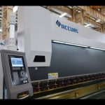 CNC машина за преси 4 оси с CNC машина 175 тона x 4000 мм CNC моторно корониране