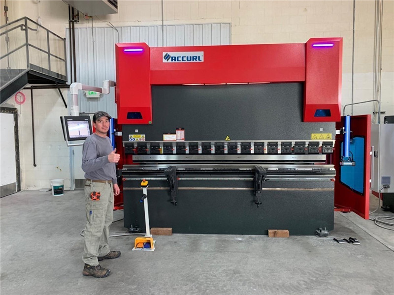 ACCURL cnc спирачка DA58T 4axis 2500мм