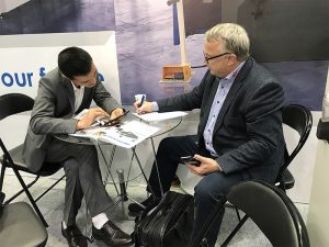 Акурл участва в изложението за изработка на металорежещи машини в Хановер през 2017 г.