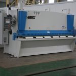 QC11Y CNC хидравлична машина за рязане, стомана cnc срязваща машина, метален лист ножица машина